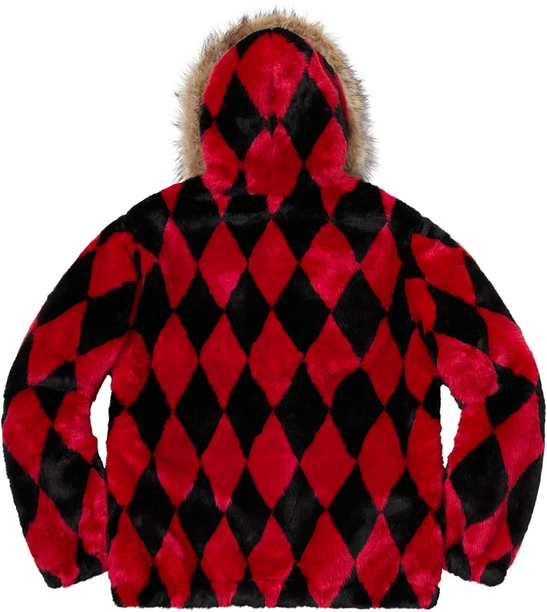 Diamond Faux Fur Jacket view 11